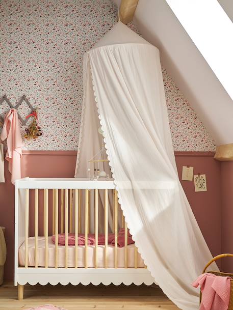 Ciel de lit FESTON écru 1 - vertbaudet enfant 