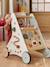 Chariot de marche avec freins en bois FSC® Cherry+Green Forest+Tanzanie 9 - vertbaudet enfant 