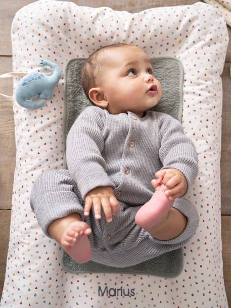 Matelas à langer et 2 tapis de change personnalisable MINISAURUS multicolore 4 - vertbaudet enfant 