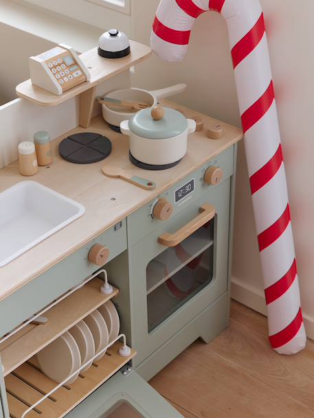 Restaurant en bois FSC® vert sauge 2 - vertbaudet enfant 