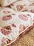 Matelas de sol bi-matière fleurs/velours Arizona rose 2 - vertbaudet enfant 