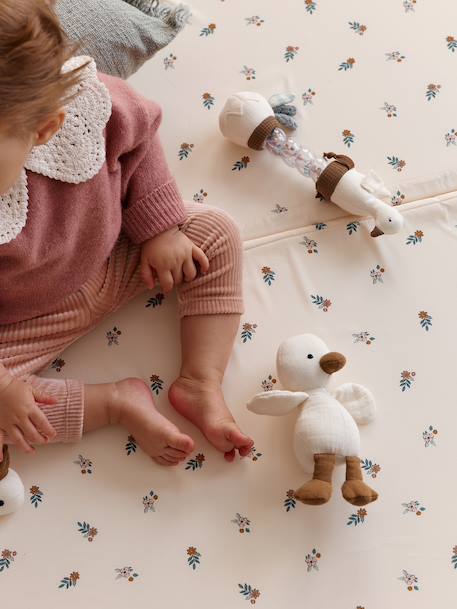Tapis de motricité pliable et déhoussable babylon+Cœur fondant+dans les bois+Retro Flower 32 - vertbaudet enfant 