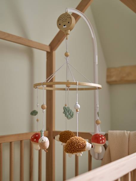Mobile musical HERISSON beige 1 - vertbaudet enfant 