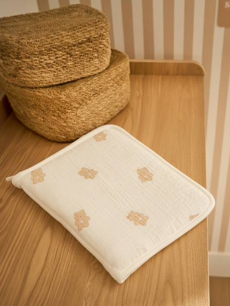 Protège carnet de santé en gaze de coton teddy 1 - vertbaudet enfant 