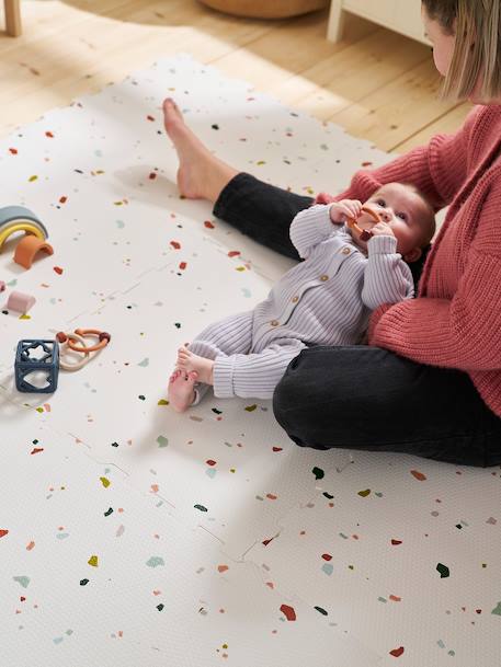 Grand tapis 9 dalles en mousse Cherry+étoiles+terrazzo 11 - vertbaudet enfant 