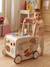 Chariot de marche musical en bois FSC® avec freins bois 1 - vertbaudet enfant 