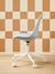 Chaise de bureau enfant à roulettes blanc+bleu+rose+vert 9 - vertbaudet enfant 
