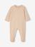 Lot 3 pyjamas bébé en coton bio beige+écru+vert sauge 3 - vertbaudet enfant 