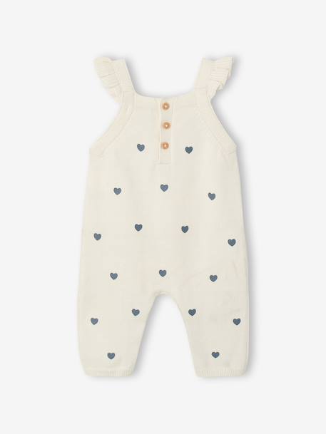 Coffret naissance salopette fille et bandeau écru 7 - vertbaudet enfant 