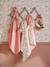 Lot de 3 langes en gaze de coton LAPIN ENCHANTÉ lot rose 1 - vertbaudet enfant 