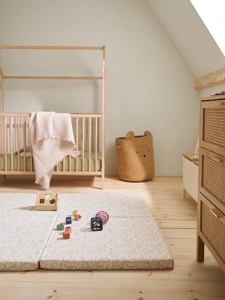Tapis de motricité pliable et déhoussable babylon+Cœur fondant+pétales 3 - vertbaudet enfant 