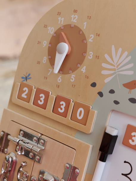 Planche d'apprentissage multi activités en bois FSC® bois 4 - vertbaudet enfant 