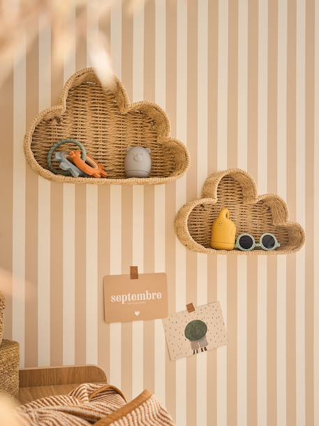 Lot de 2 étagères Nuage beige 2 - vertbaudet enfant 