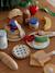 Grand set du petit-déjeuner en feutrine et bois FSC® bois 1 - vertbaudet enfant 
