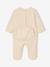 Lot 3 pyjamas bébé en coton bio beige+écru+vert sauge 5 - vertbaudet enfant 