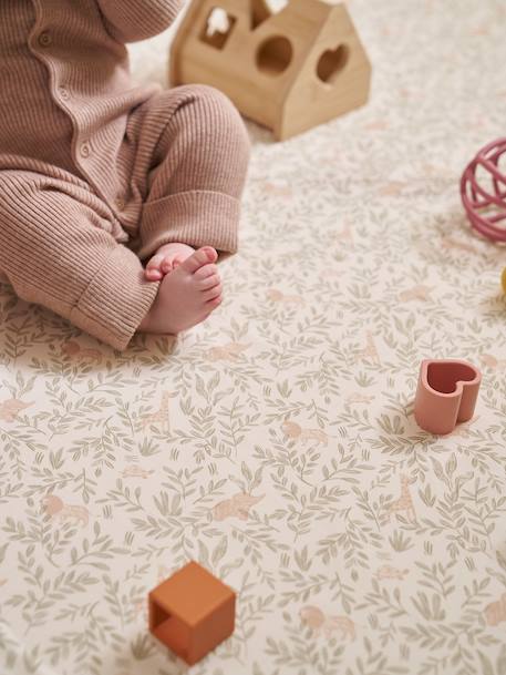 Tapis de motricité pliable et déhoussable babylon+Cœur fondant+pétales 2 - vertbaudet enfant 