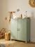 Armoire basse en métal, 2 portes vert 2 - vertbaudet enfant 