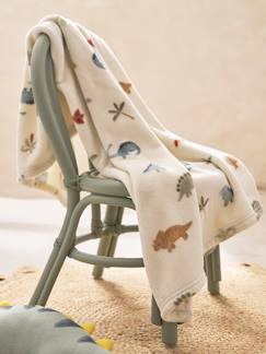 Linge de maison et décoration-Linge de lit bébé-Plaid imprimé polaire personnalisable