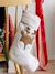 Chaussette Noël renne beige doré 1 - vertbaudet enfant 
