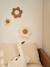 Lot de 3 fleurs en velours beige 1 - vertbaudet enfant 
