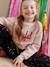 Sweat fille noël message en sequins rose poudré 2 - vertbaudet enfant 
