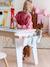 Table de dessin et briques de construction en bois FSC® blanc 2 - vertbaudet enfant 