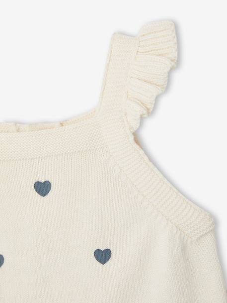 Coffret naissance salopette fille et bandeau écru 9 - vertbaudet enfant 