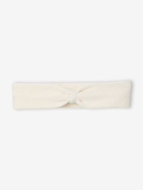 Coffret naissance salopette fille et bandeau écru 6 - vertbaudet enfant 
