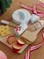 Plateau de fromages en feutrine et bois FSC® bois 1 - vertbaudet enfant 