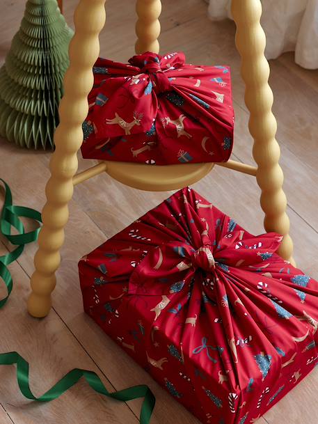 Lot 2 furoshikis rouge 1 - vertbaudet enfant 