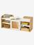 Banc de rangement 3 compartiments YEL blanc 2 - vertbaudet enfant 