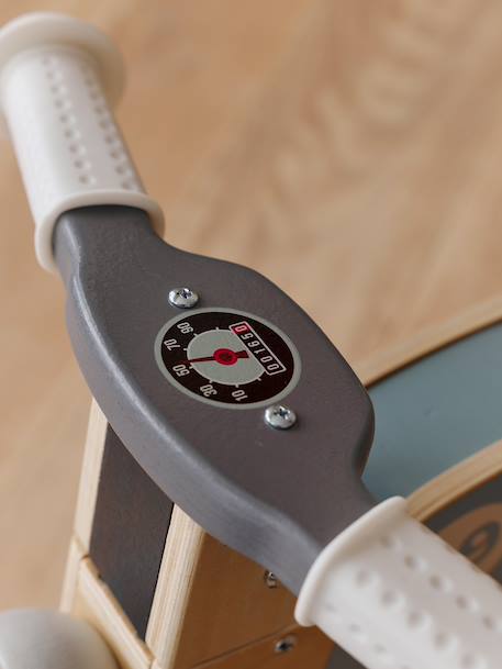 Porteur moto en bois FSC® bleu 2 - vertbaudet enfant 
