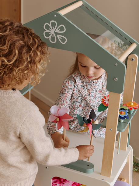 Atelier du fleuriste en bois FSC® vert 3 - vertbaudet enfant 