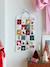 Calendrier de l'Avent Merry Christmas personnalisable blanc imprimé 1 - vertbaudet enfant 
