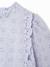 Blouse bébé broderie anglaise à volants blanc+bleu ciel+rose bonbon 13 - vertbaudet enfant 