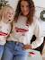 Sweat femme noël capsule famille vanille 1 - vertbaudet enfant 