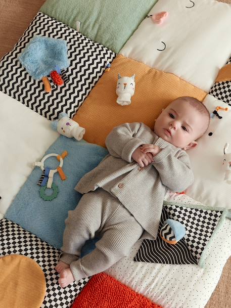 Tapis d'éveil moelleux et ludique Cherry+Cocotte+Croque la vie+Eveil & Sensoriel+Forêt Enchantée+Green forest 33 - vertbaudet enfant 