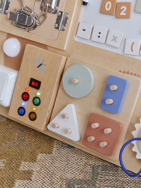 Planche d'apprentissage multi activités en bois FSC® bois 5 - vertbaudet enfant 