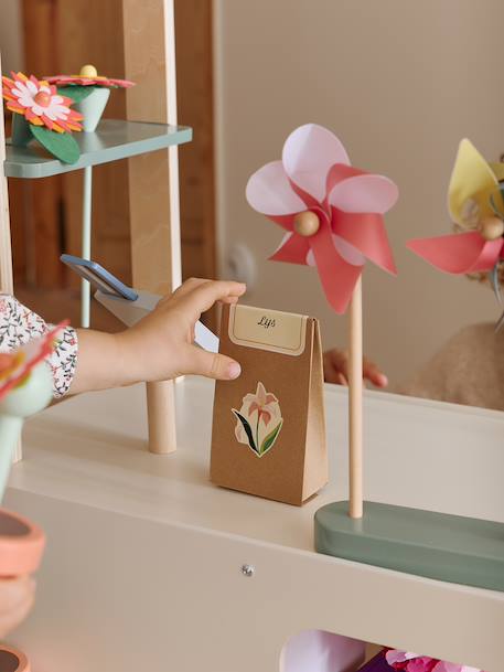 Atelier du fleuriste en bois FSC® vert 2 - vertbaudet enfant 