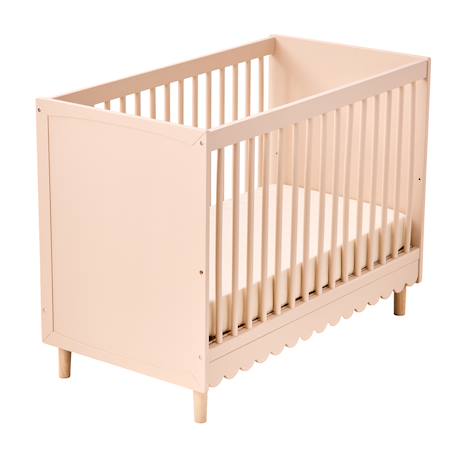 Lit bébé évolutif LIGNE FESTON rose 2 - vertbaudet enfant 