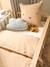 Parure housse de couette + taie d'oreiller OURSON, avec coton recyclé beige imprimé 1 - vertbaudet enfant 