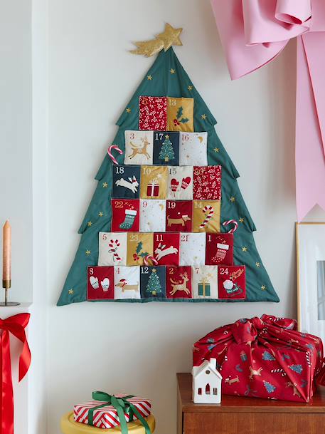 Calendrier de l'avent Sapin vert 1 - vertbaudet enfant 
