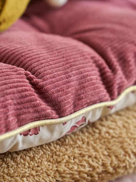 Matelas de sol bi-matière fleurs/velours Arizona rose 4 - vertbaudet enfant 