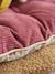 Matelas de sol bi-matière fleurs/velours Arizona rose 4 - vertbaudet enfant 