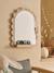 Miroir avec tablette FESTON beige 1 - vertbaudet enfant 