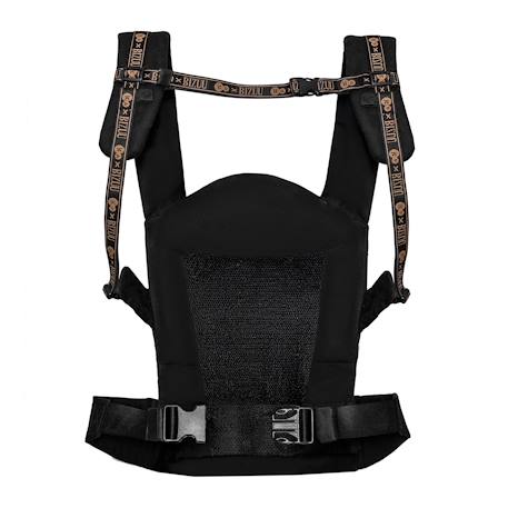 Porte-Bébé Ergonomique Kinderkraft HUGGY avec Position en M Certifiée IHDI, Panneau Réglable et Capuche Amovible Noir 5 - vertbaudet enfant 