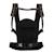 Porte-Bébé Ergonomique Kinderkraft HUGGY avec Position en M Certifiée IHDI, Panneau Réglable et Capuche Amovible Noir 5 - vertbaudet enfant 