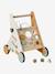 Chariot de marche avec freins en bois FSC® Cherry+Green Forest+Tanzanie 21 - vertbaudet enfant 