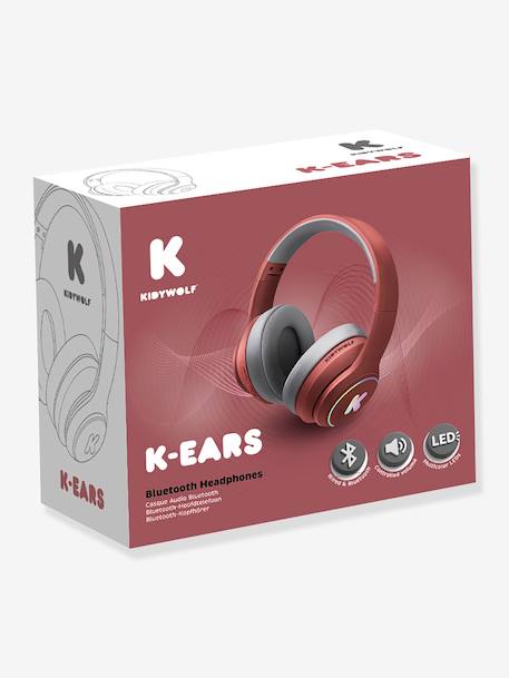 Kidy-Ears casque audio Bluetooth KIDYWOLF bleu+bordeaux 6 - vertbaudet enfant 