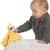 Carré doudou bebe bamboo - paresseux - 24 cm s/carte Jaune 2 - vertbaudet enfant 